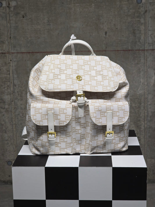 Zaino Enrico Coveri Bianco