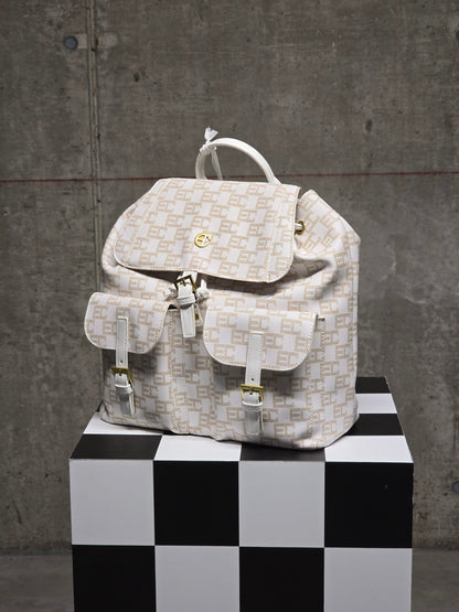 Zaino Enrico Coveri Bianco