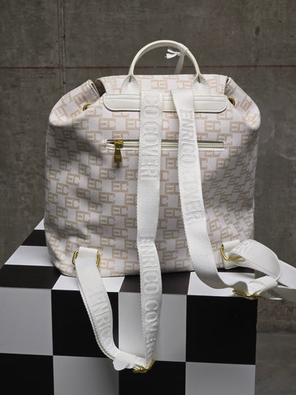 Zaino Enrico Coveri Bianco