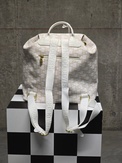 Zaino Enrico Coveri Bianco